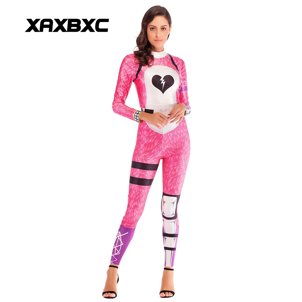 

Женский комбинезон с принтом Deadpool, Осенний комбинезон с принтом разбитого сердца, комбинезон для фитнеса, 001