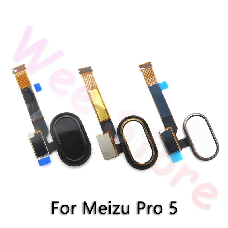 Кнопка возврата домой датчик отпечатков пальцев гибкий кабель для Meizu MX5 MX 5 Pro