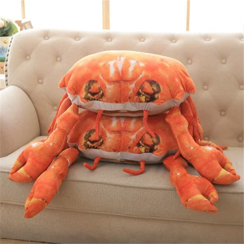 

63cm plush toys Simulation big crab dolls animals plush stuffed toy crabs doll pillow cushions creative birthday gift girls cute