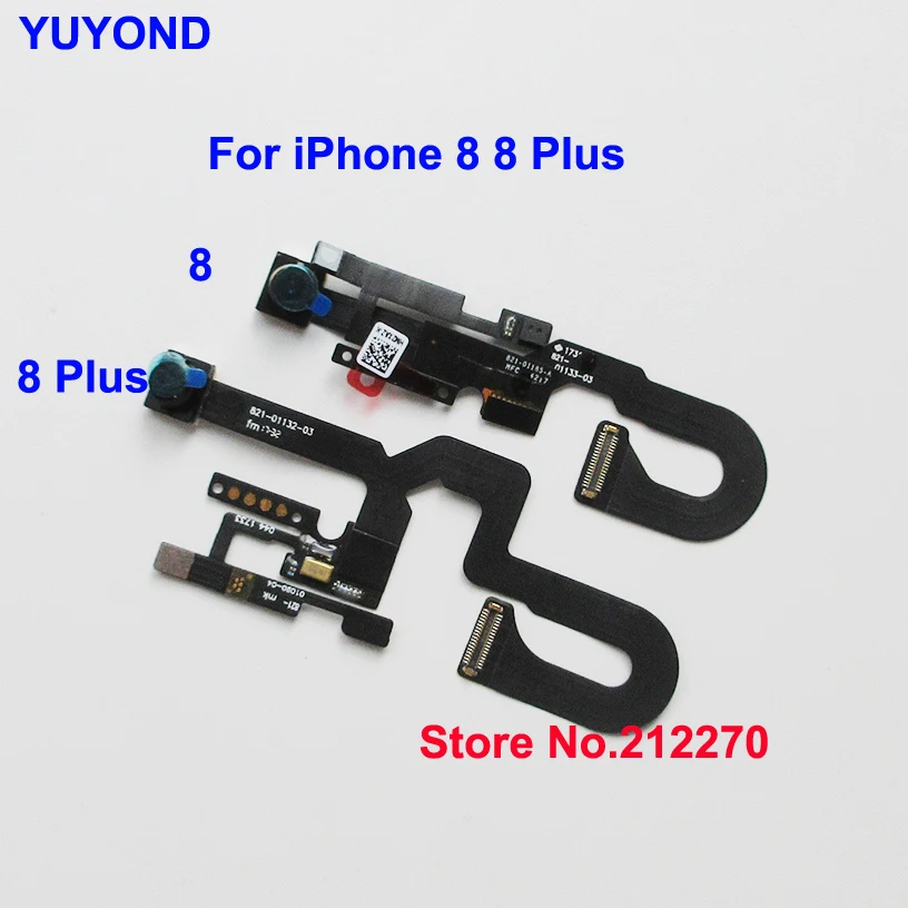 Передняя камера YUYOND с датчиком приближения гибкий кабель для iPhone 8 Plus запасные