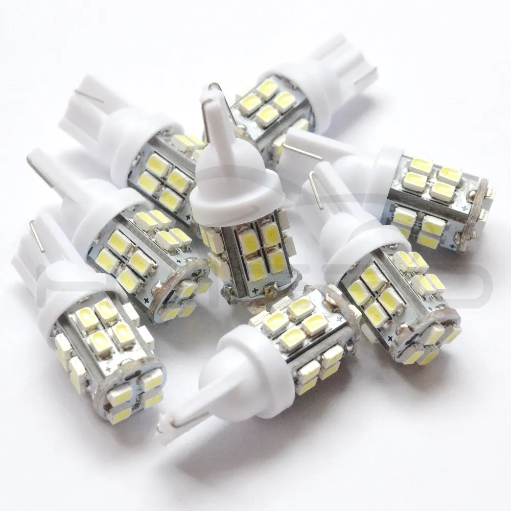 10X T10 1206 20SMD 20 Led белый автомобильный клиновой светильник W5W 194 168 Авто Автомобильный номерной знак габаритный фонарь для чтения грузовик лампа DC 12 В