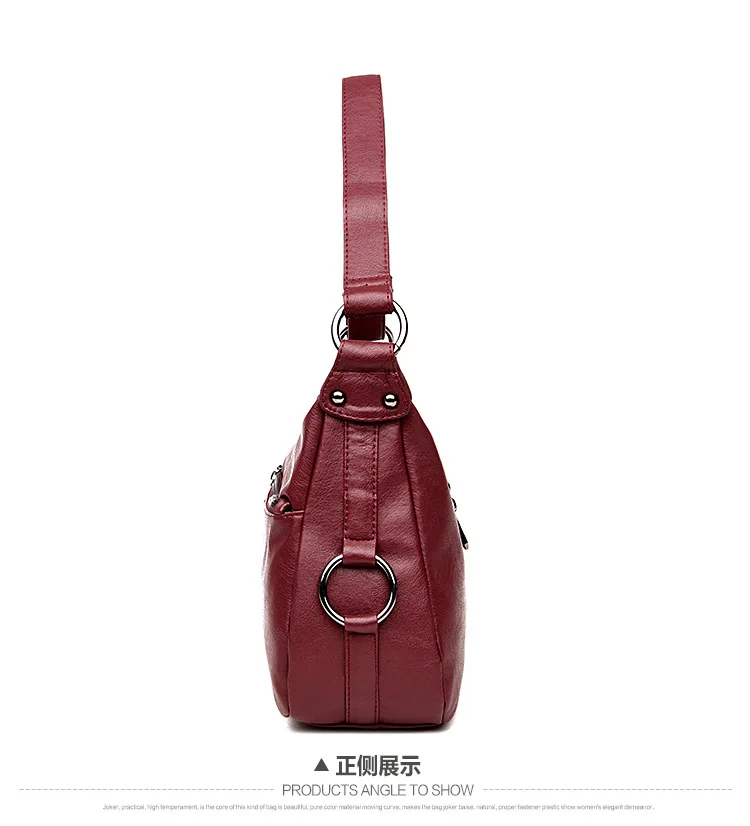 Высококачественная модная женская сумка, сумки-мессенджеры для женщин, женская кожаная сумка, винтажные женские сумки через плечо