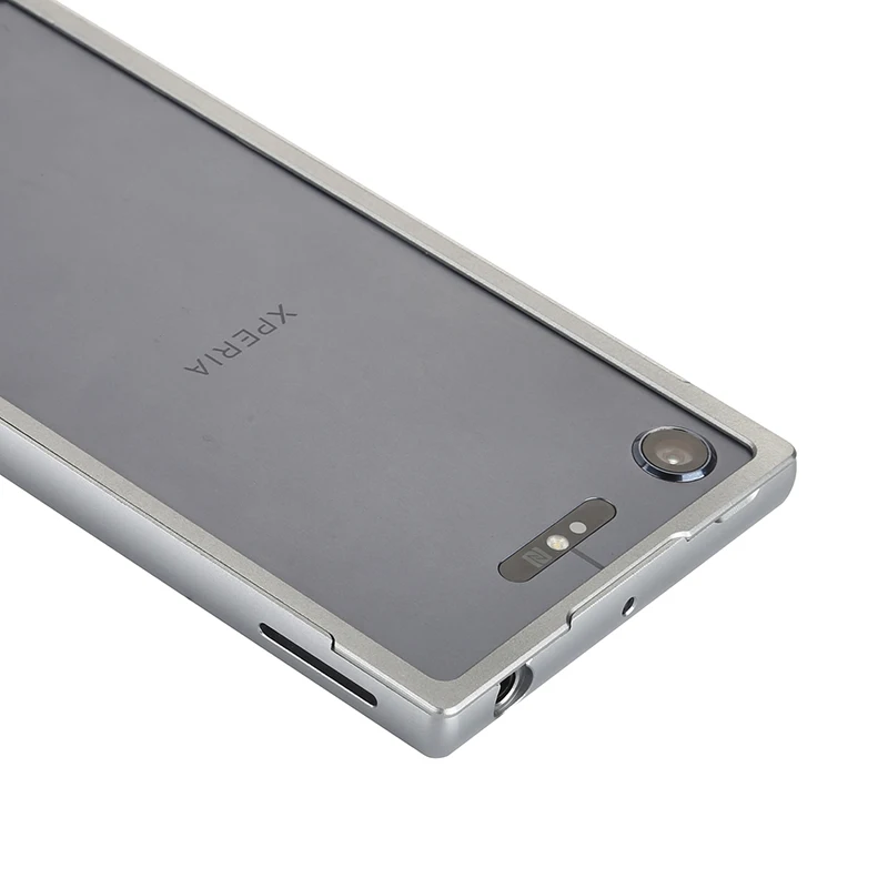 Металлический чехол для sony Xperia XZ1, бампер, противоударный, алюминиевая рамка, 2 в 1, ультра тонкий чехол для sony XZ1, чехол