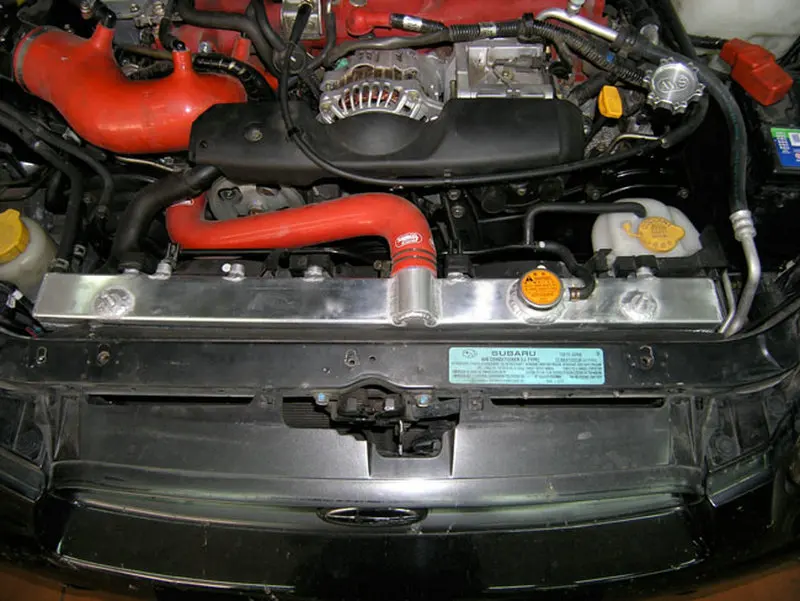 42 мм 2 рядный алюминиевый гоночный радиатор для Subaru Impreza WRX STI GG GD 1.6L/2.0L/2.5L EJ16 EJ20 EJ25 H4