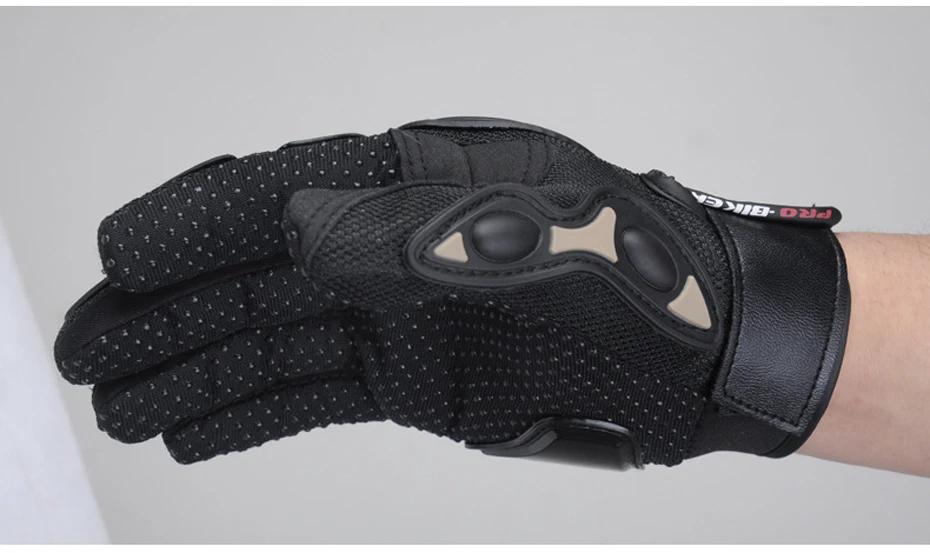 Pro-Biker Мотоциклетные Перчатки Guantes Moto Luvas da мотоцикл мотобайк велосипедные гоночные перчатки Защитное снаряжение черный синий красный