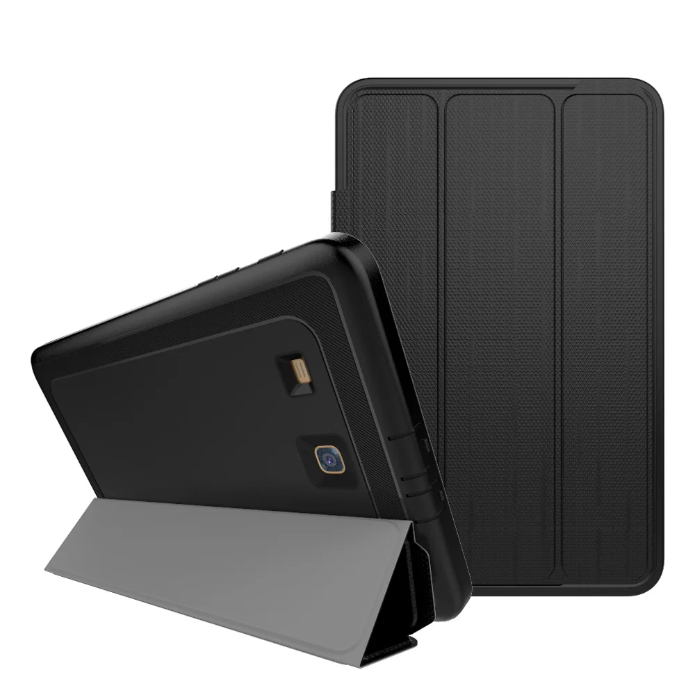 Чехол для Samsung Galaxy Tab E 9 6 дюйма трехслойный умный чехол с 6-дюймовым дисплеем