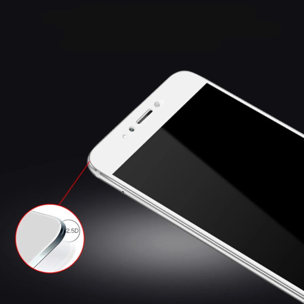 2.5D полный охват Экран протектор Закаленное Стекло для Xiaomi Redmi 4 4A 4X премьер