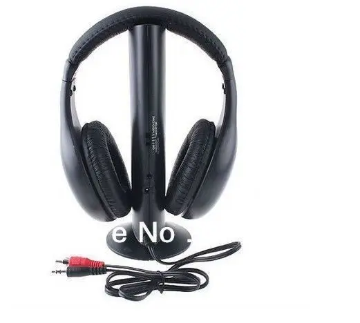 Multifunction 5 in 1 HiFi Wireless Headphone Earphone Headset Monitor FM Radio MP3 PC TV Audio Phone | Электроника