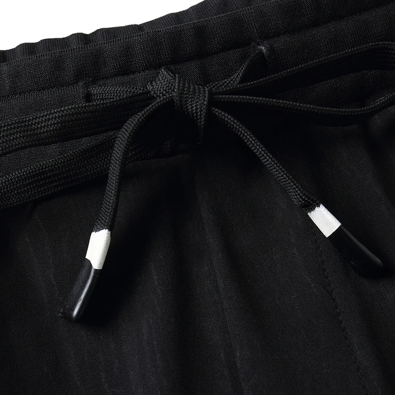 Мужские брюки тренировочные нейлон карандаш повседневные эластичные мужские