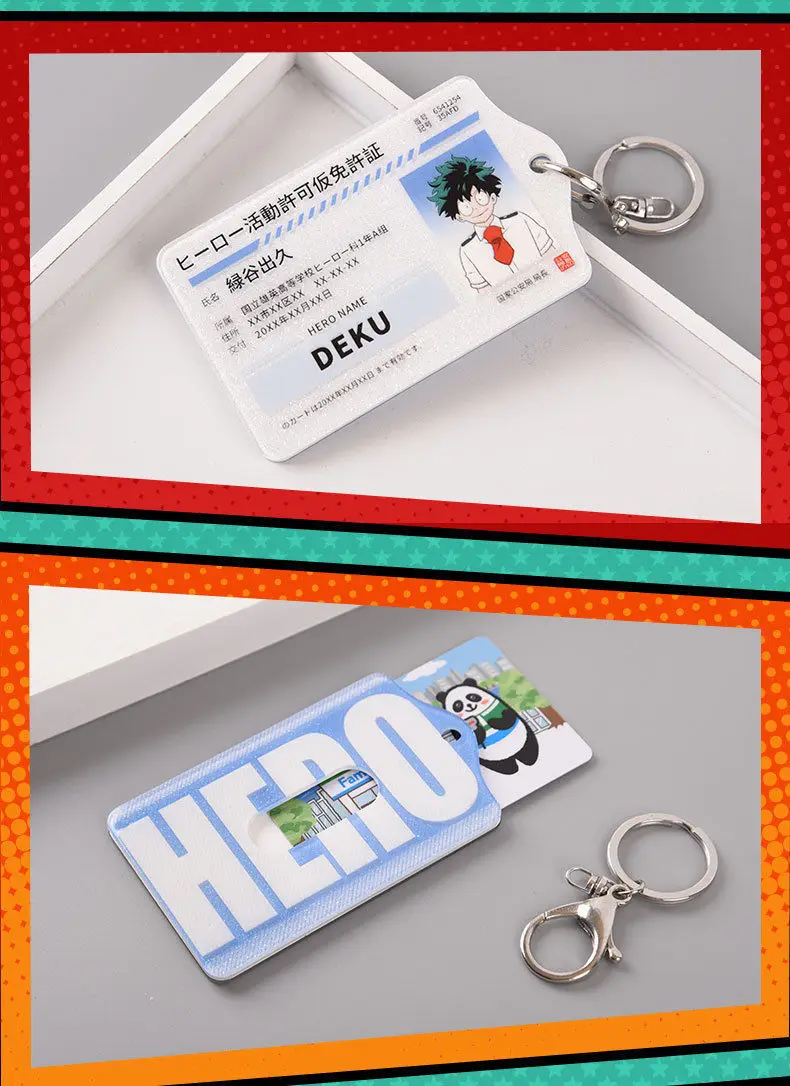 Мой герой Академия мидория. Izuku Bakugou Katsuki акриловый брелок для ключей Подвеска