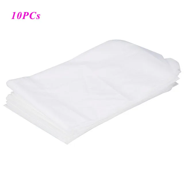 10PCs White 10 шт./20 шт./50 шт. 175x75 см одноразовые спа массажные простыни водонепроницаемые простыни Массажная кушетка для салона красоты листовое покрытие для стола - Цвет: 10PCs White