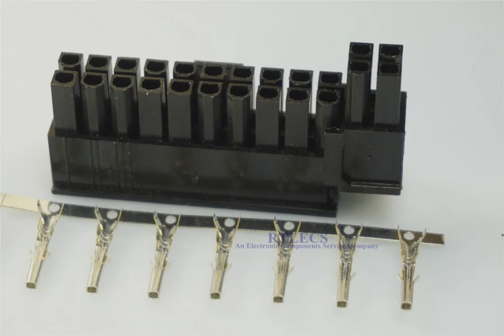 20 комплектов 5557 4 2 мм + контактный корпус разъем материнская плата CPU ATX 24 питания