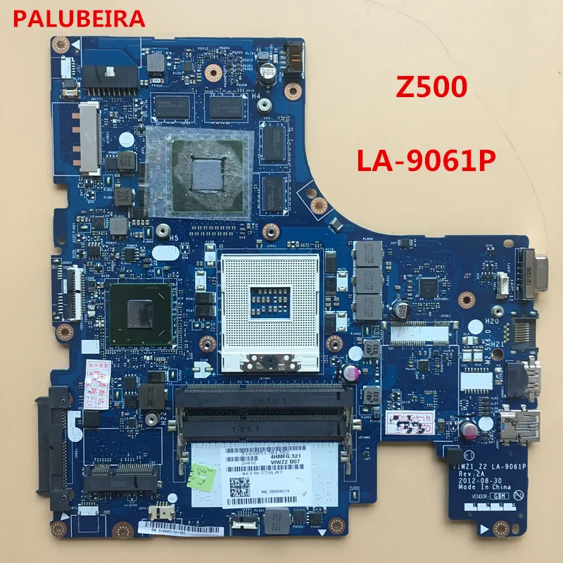 PALUBEIRA для lenovo Z500 Материнская плата ноутбука VIWZ1_Z2 LA 9061P Бесплатная доставка DDR3 100%