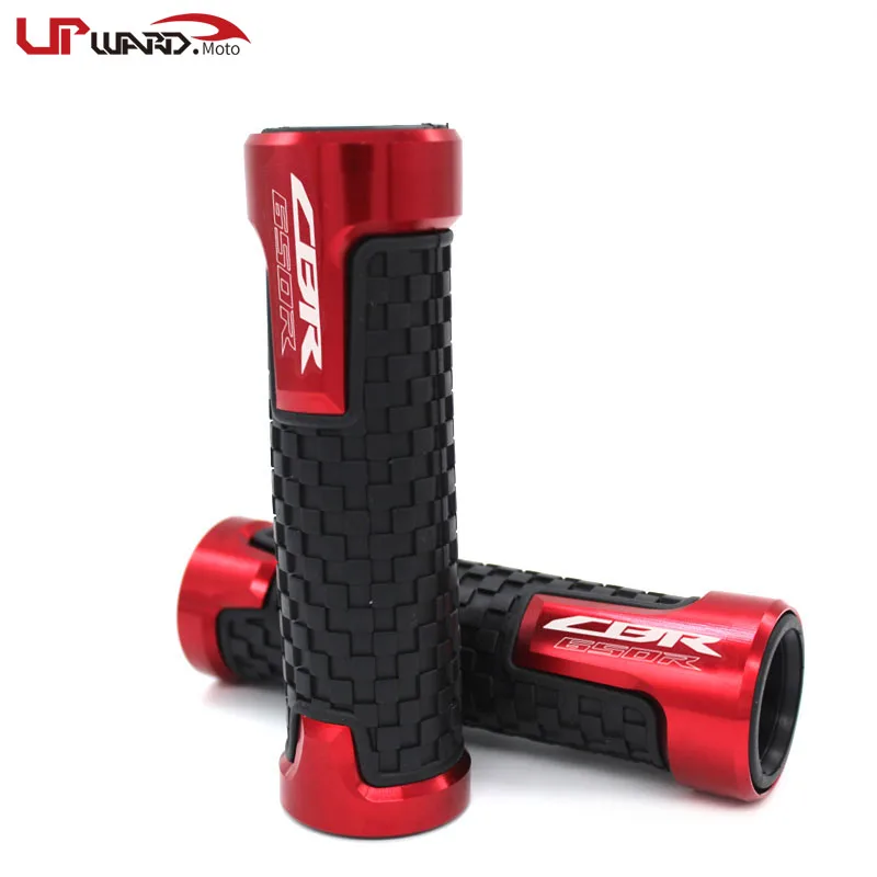 

For HONDA CB650R CB 650R CBR650R CBR 650R 2018 2019 2020 Motorcycle 22mm 7/8'' Handlebar Grips Handle Grip Handle bar with logo