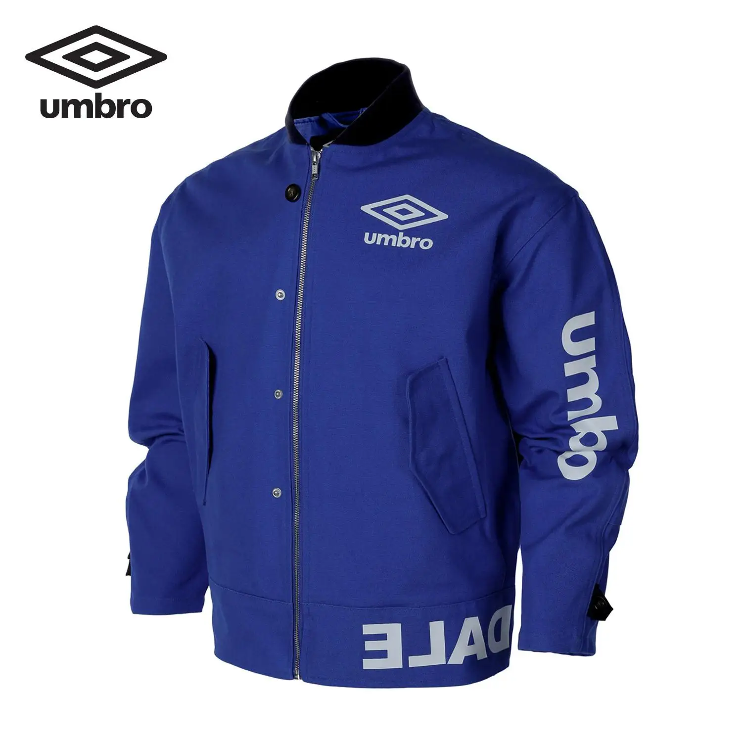 Umbro, Новое мужское спортивное пальто, куртка, удобная спортивная одежда, свободная Мужская куртка, спортивная куртка-бомбер, мужские куртки, UI173AP2219 - Цвет: Синий