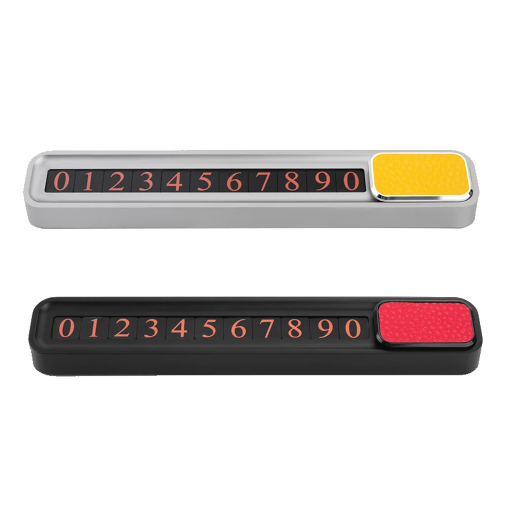 Креативный номер телефона автомобильная номерная табличка для парковки