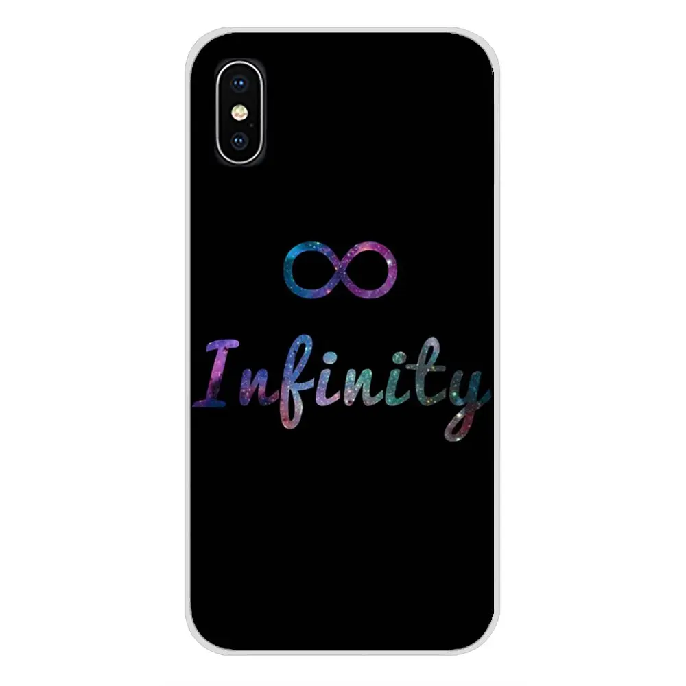 Силиконовый чехол для телефона Love and friendship Infinity Apple iPhone X XR XS MAX 4 4S 5 5S 5C SE 6 6S 7 8 Plus ipod - Фото №1