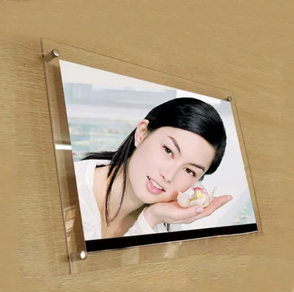 Недорогая настенная Водонепроницаемая фоторамка акриловая рамка для фотографий