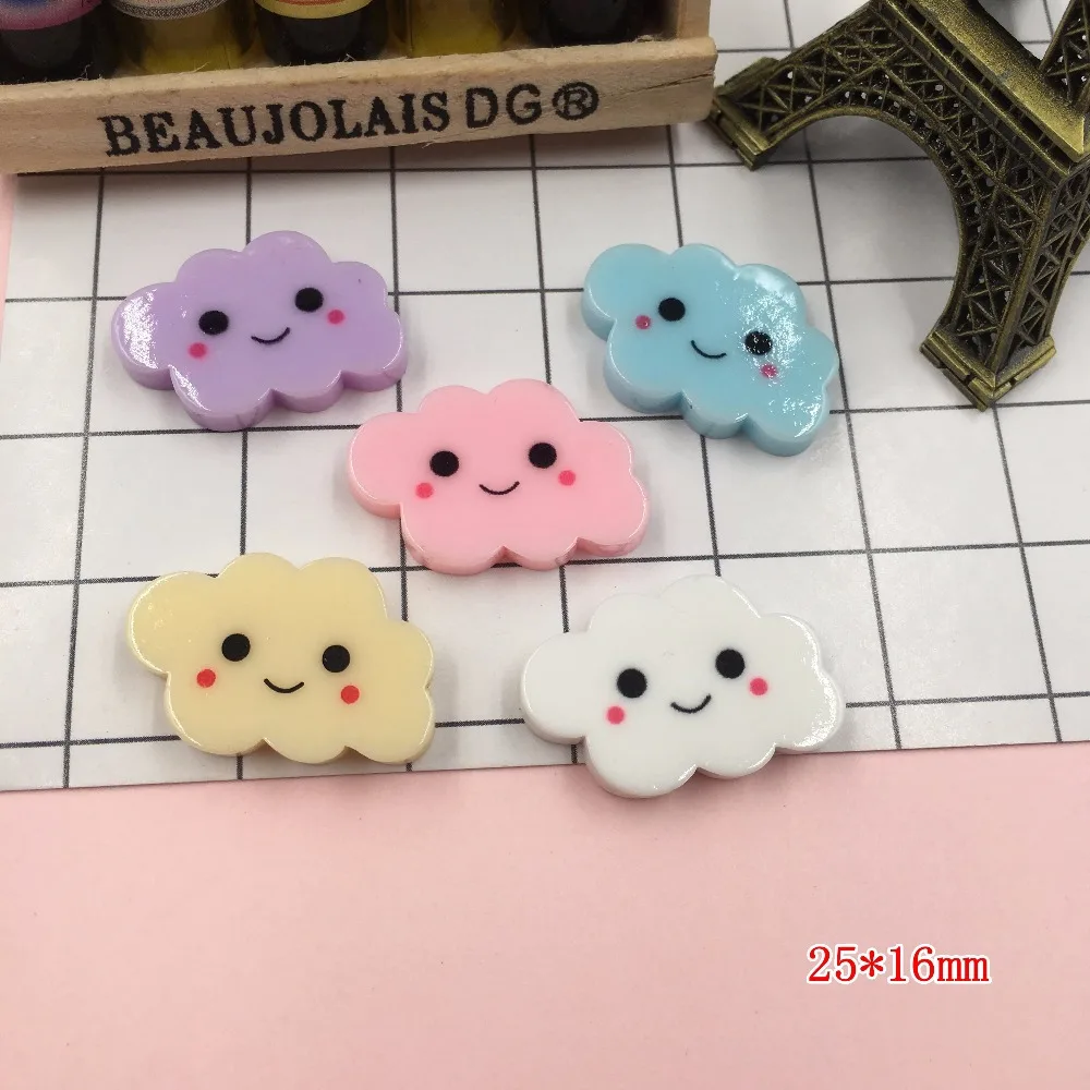 Милый кавайный Лидер продаж миниатюрное облако из смолы искусственная смола для