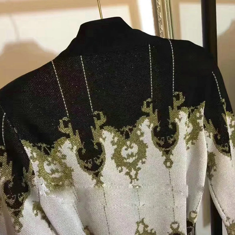 Высокое качество 2019 Парижа модная дизайнерская куртка Женская галстук ремень