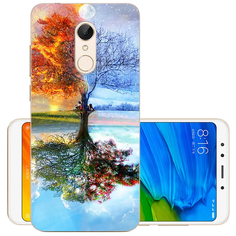 38 Чехол из ТПУ для Xiaomi Redmi 5 plus, чехол на заднюю панель для Xiaomi Redmi 5, чехол для Xiaomi Redmi 5 plus, защитный чехол для телефона, чехол s - Цвет: 38
