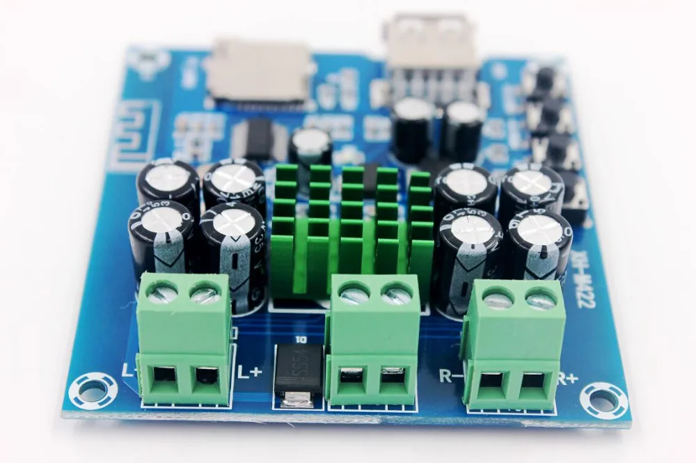 TPA3116D2 цифровая Фотографическая плата встроенная Bluetooth U диск TF плеер Amp платы