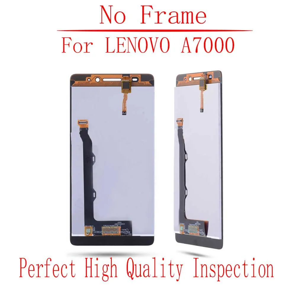 5 &quotоригинальный для Lenovo A7000 ЖК дисплей сенсорный экран с рамкой дигитайзер