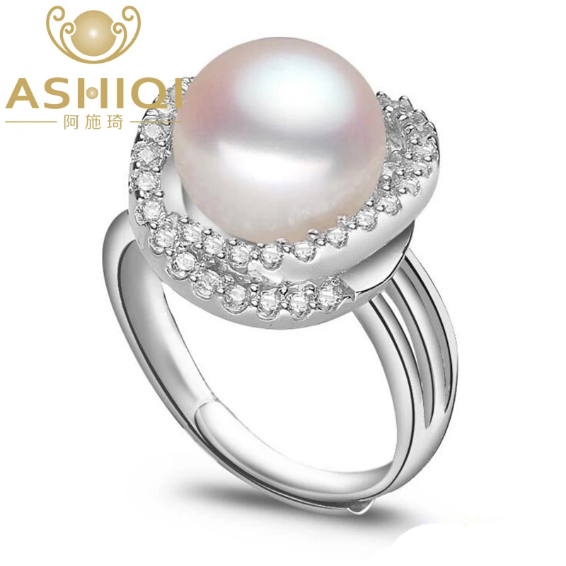 Женское кольцо с натуральным пресноводным жемчугом 10 11 мм|ring for|rings for womenrings women