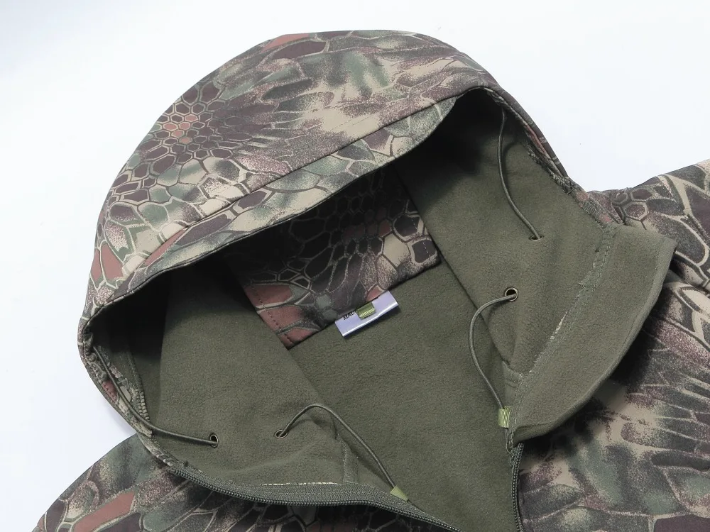 Kryptek Боевая куртка из софтшелла TAD Typhon Softshell худи термокуртка | Мужская одежда