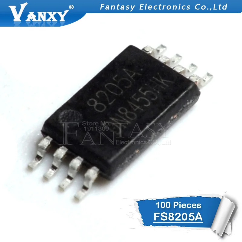 100 шт. FS8205A TSSOP8 FS8205 CEG8205A CEG8205 TSSOP 8205 Новый и оригинальный|10 pcs| |