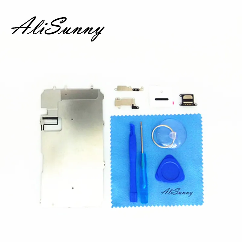 AliSunny металлический ЖК-комплект задней панели для iPhone 7 Plus 5 ''+ наушник + набор