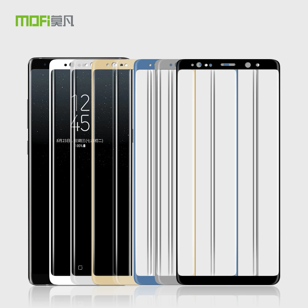 Для samsung galaxy note 8 стекло закаленное 3D полное покрытие протектор экрана для Samsung Note