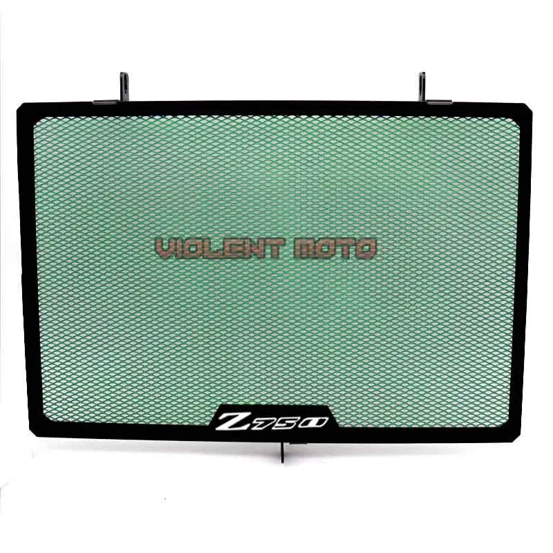 Защитная крышка для радиатора мотоцикла из нержавеющей стали Kawasaki Z750 Z800 ZR800 Z1000