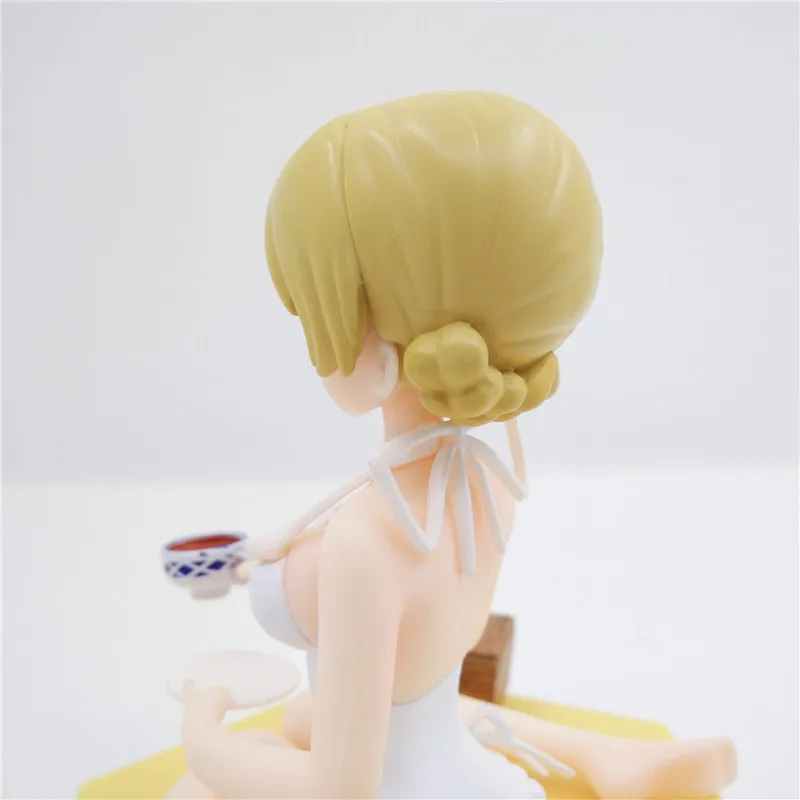 3.93&quot New Japanese Anime sexy cute Darjeeling Wave girl und panzer Queens Action Figure PVC Collection Model toys christmas gift | Игрушки