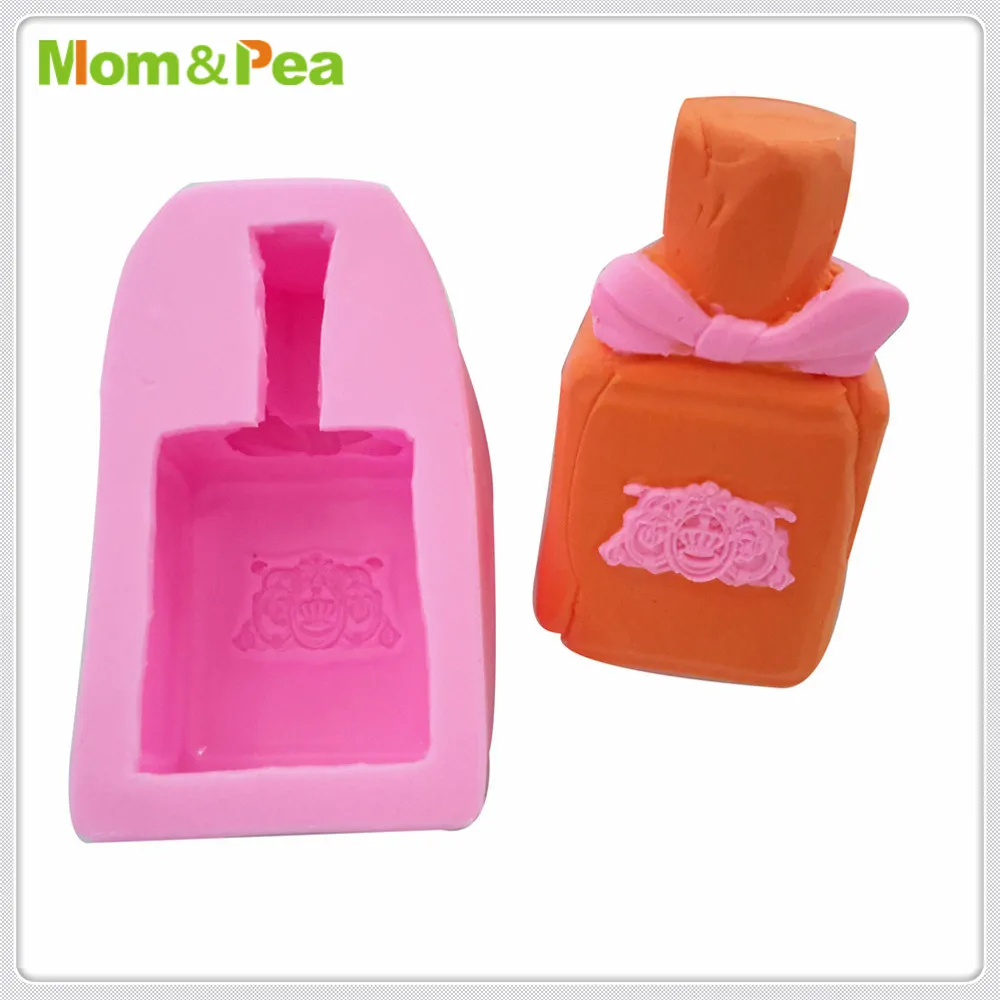 Силиконовая форма для духов Mom & Pea MPA1845 Сахарная паста 3D украшение торта с