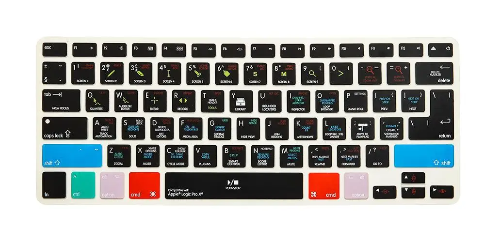 Кожаный чехол для iPhone iMac A1278 Logic Pro X Macbook Air retina 13 15 KC_A1278_TY_LogicProX | Компьютеры и офис