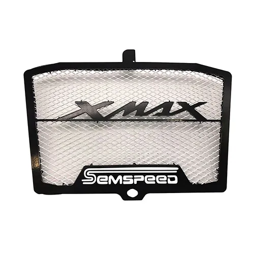 Белый Нержавеющая сталь для YAMAHA XMAX300 XMAX250 XMAX 250 300 X-MAX мотоциклетная решетка радиатора Защитная крышка - Цвет: Белый