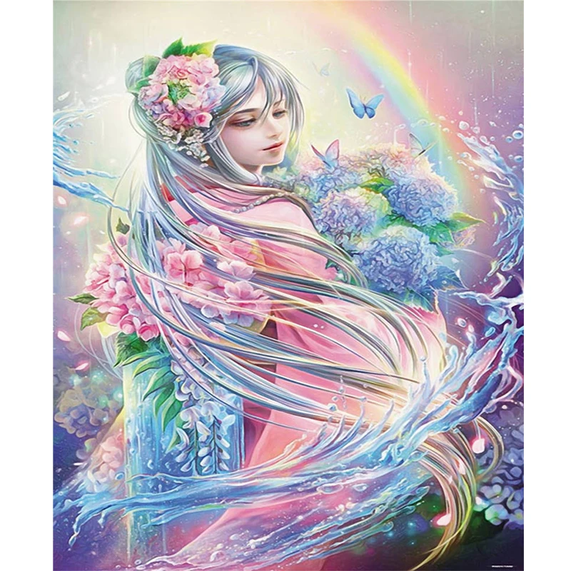 Фото 5D Flowers Fariy & Rainbow Mosaic Diamond Embroidery Wall Decor FULL Square Painting Cross Stitch Cartoon Handicrafts Дом и сад 5D Flowers Fariy & Rainbow Mosaic Diamond Embroidery Wall Decor FULL Square Painting Cross Stitch Cartoon Handicrafts Дом и сад