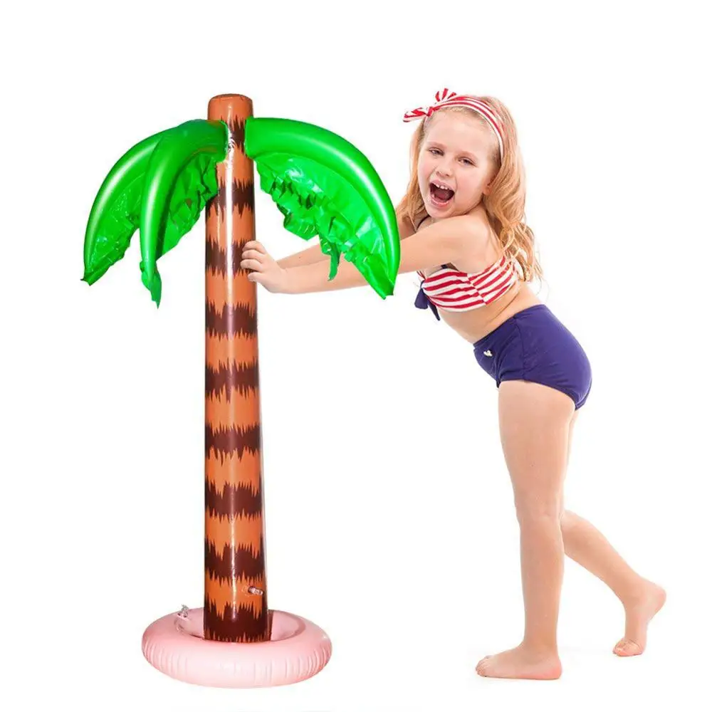 Огромные Надувные кокосовой пальмы игрушка Тропических Вечерние пляжные Декор