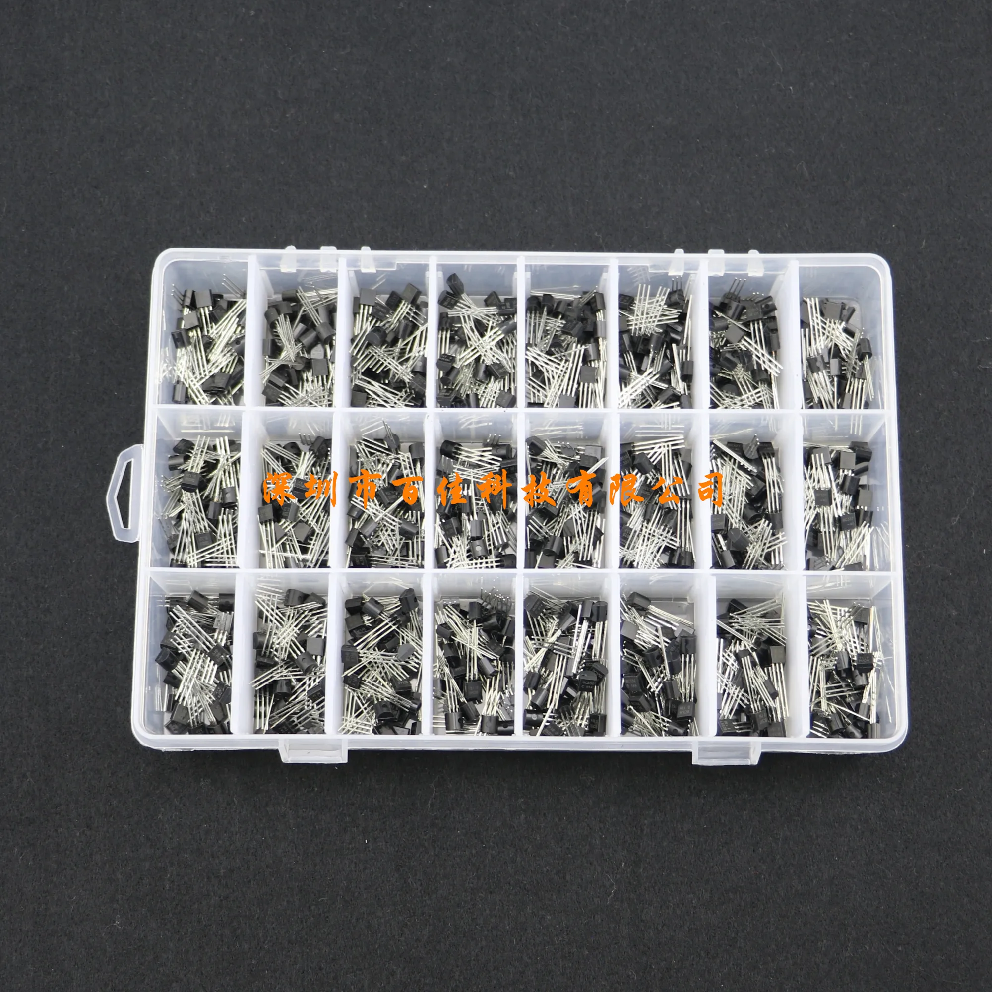 

Transistor box set TO-92 with 24 box transistor, 24 models, a total of 840pcs