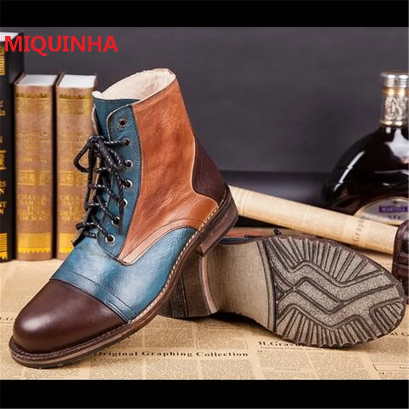 Мода 2017 г. разноцветные Для мужчин S botines Hombre Женские ботинки ботильоны Кружево до
