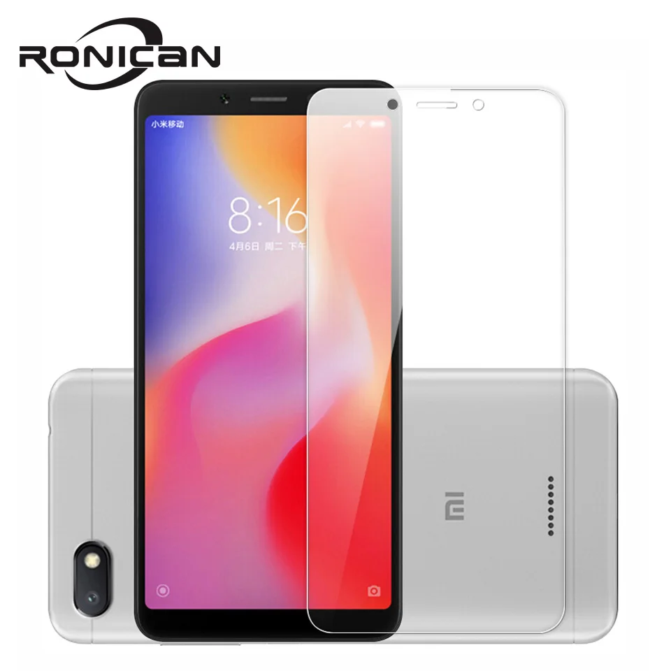 2PACK 2. 5D 9H Tempered Glass For Xiaomi Redmi 6A Screen Protector 6 Toughened Protective Film 5.45&quot Phone | Мобильные телефоны