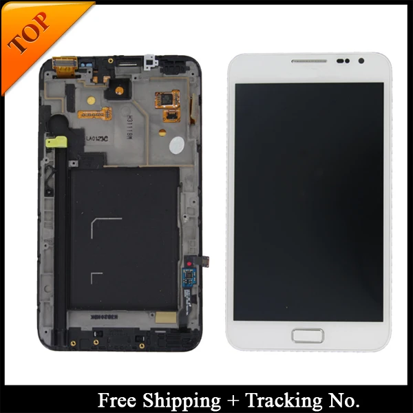 100% протестированный Super AMOLED для SAMSUNG Note N7000 LCD Samsung i9220 ЖК экран с сенсорным