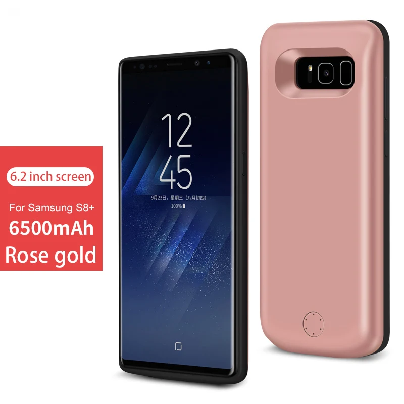 VVKing 6500 мАч/5000 мАч чехол для зарядного устройства для samsung Galaxy S8 S8 plus внешний аккумулятор чехол для зарядки ультра тонкий внешний аккумулятор зарядное устройство