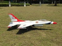 turbine jet F16 fiberglass airframe fit for 45-6KG enginerc airplane