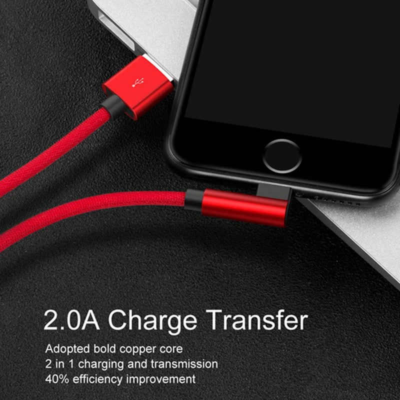 Микро USB кабель для мобильного телефона Универсальный 2.0A Быстрая зарядка