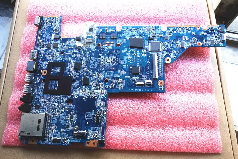 Материнская плата 592809 001 подходящая для Hp Compaq CQ42 CQ62 HP G42 G62 DA0AX2MB6E1 протестирована