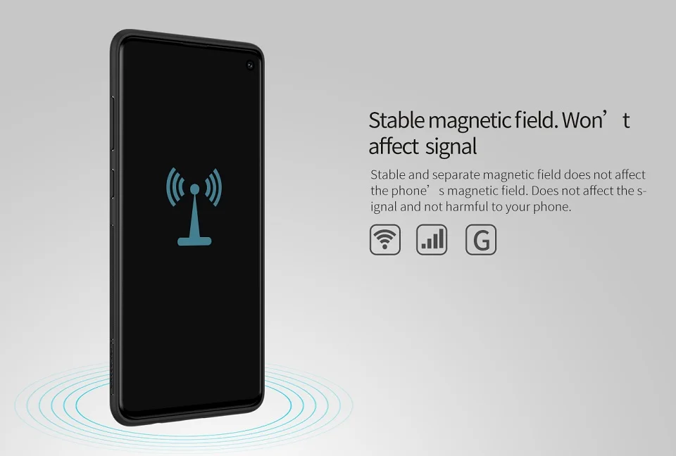 NILLKIN Магнитный Qi беспроводной зарядный чехол для samsung Galaxy S10 чехол 6,1 Для samsung S10 Plus чехол 6,4