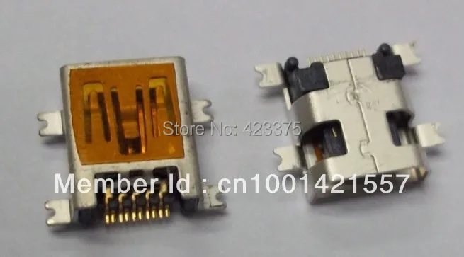 10 шт./лот мини Pin USB гнездовой разъем с размещением peg Бесплатная доставка |