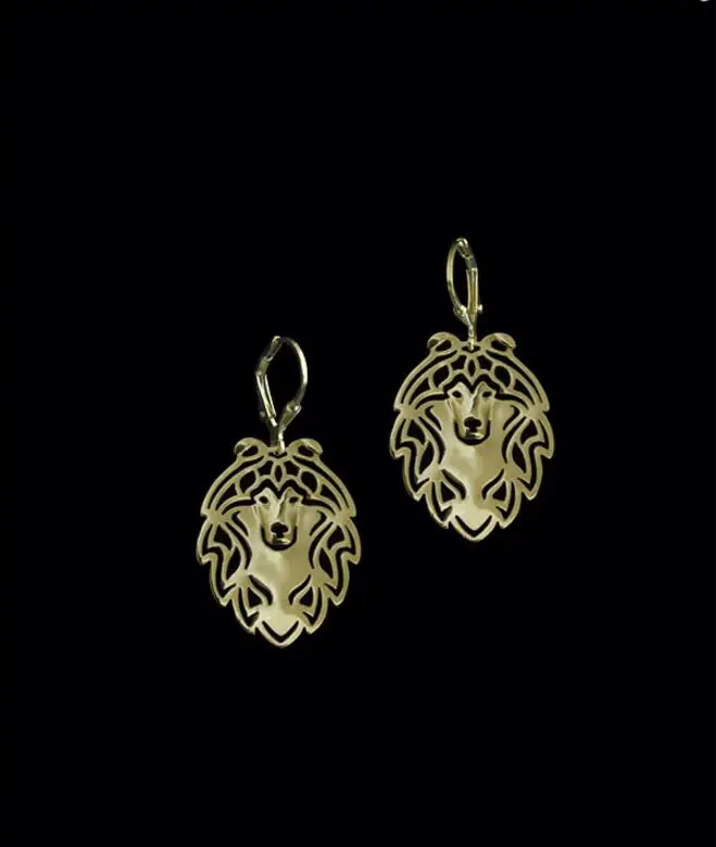 Милая Мода полые Shetland овчины Висячие серьги для собаки|drop earrings|earrings fashionfashion drop